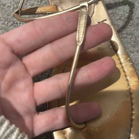 Prada Milano Sandals size 37! Great condition just discolored foot part - Picture 4 of 5